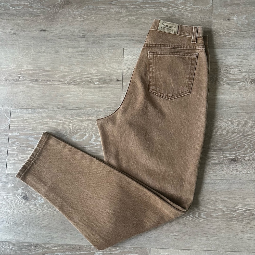 Vintage LLBean High Waisted Jeans Brown